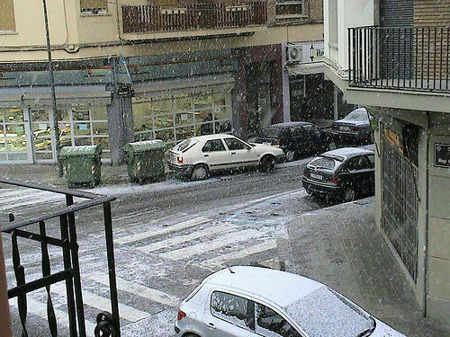 Lleida snow